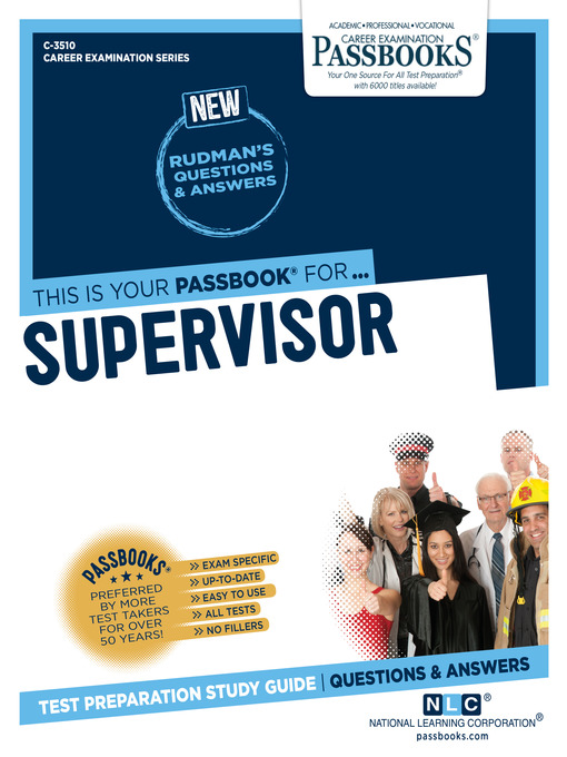 Title details for Supervisor by National Learning Corporation - Available